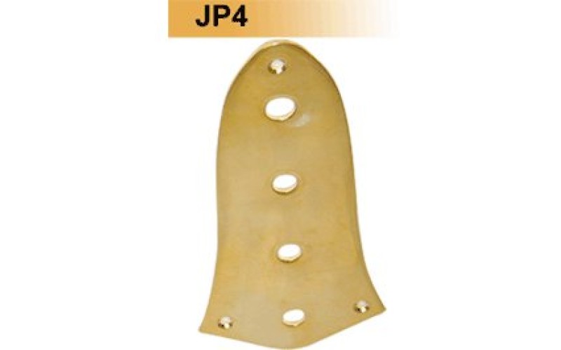Dr.Parts JP4/GD - метал. плата для тембраблока (джаз бас), золото.