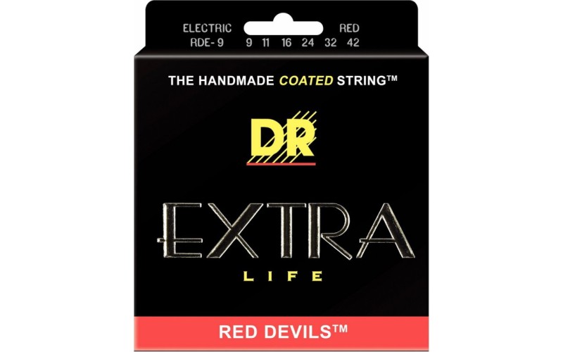 DR RDE-9 EXTRA-Life Струны для электрогитары