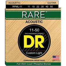 DR RPМL-11 RARE Струны для акустических гитар