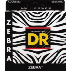 DR ZAE-11 ZEBRA Струны для акустической или электрогитары