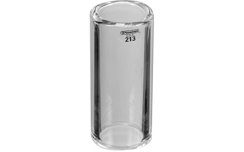 DUNLOP 213 - слайд гитарный 23х32х69, стеклянный, тяжёлый