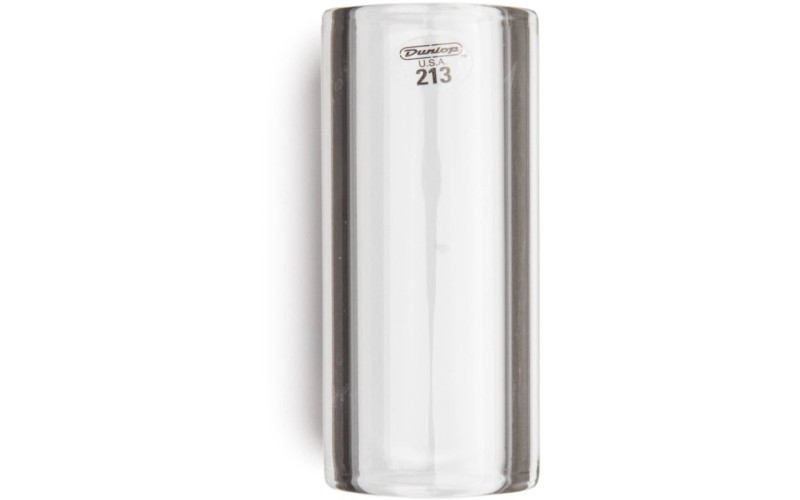 DUNLOP 213 - слайд гитарный 23х32х69, стеклянный, тяжёлый