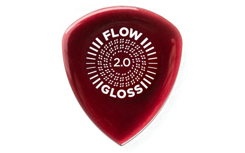 Dunlop 550P2.0 Flow Gloss Медиаторы 3шт, толщина 2мм