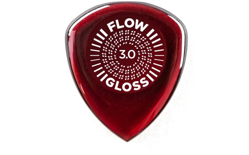 Dunlop 550P3.0 Flow Gloss Медиаторы 3шт, толщина 3мм