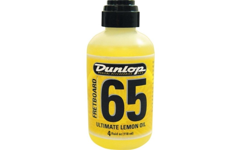 DUNLOP 6554 - лимонное масло для ухода за накладкой грифа