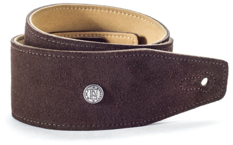 Dunlop BMFS02 Ремень для гитары, замша, цвет красное дерево