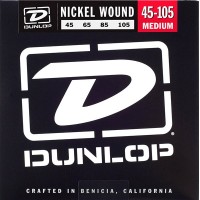 DUNLOP DBN 45-105 Nickel Plated Steel Bass - струны для бас-гитары