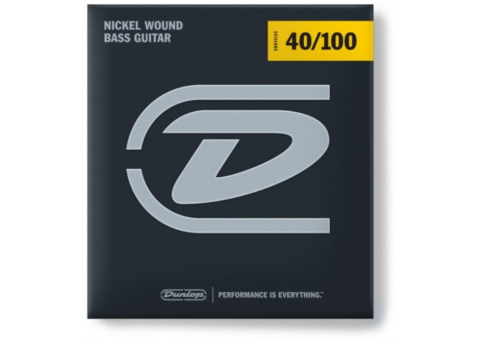 Dunlop DBN40100 струны для бас-гитары 40-100, никель