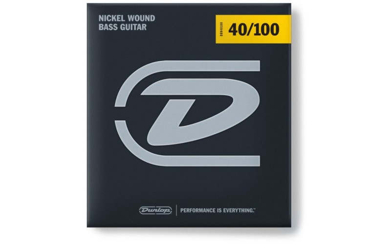 Dunlop DBN40100 струны для бас-гитары 40-100, никель