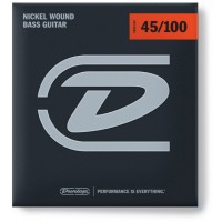 Dunlop DBN45100 струны для бас гитары никель 45-100