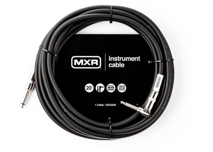 Dunlop DCIS20R MXR Кабель инструментальный, прямой/угловой, 6м