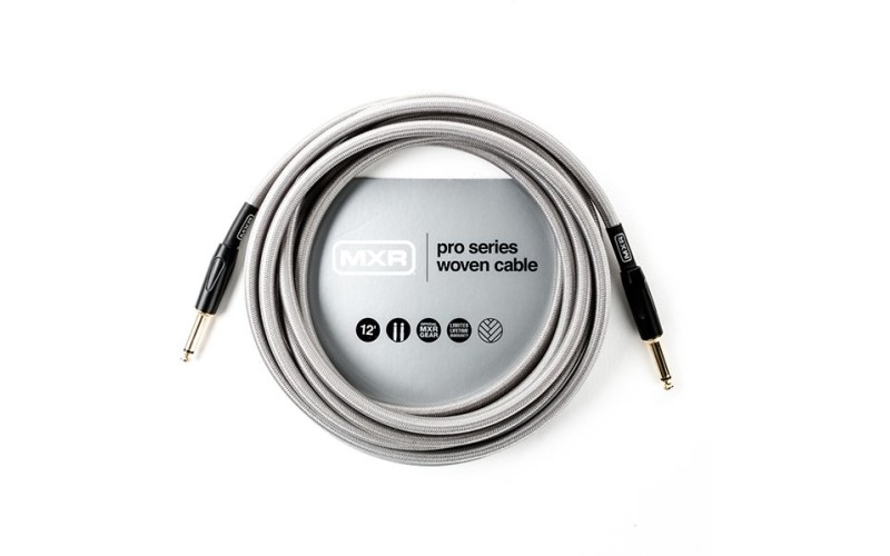 Dunlop DCIW12 MXR Pro Series Кабель инструментальный, 3.65м, прямые коннекторы