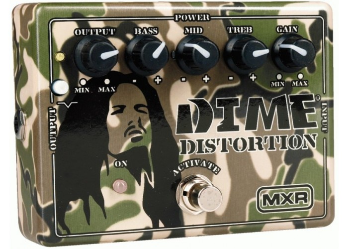 Схема mxr dime distortion