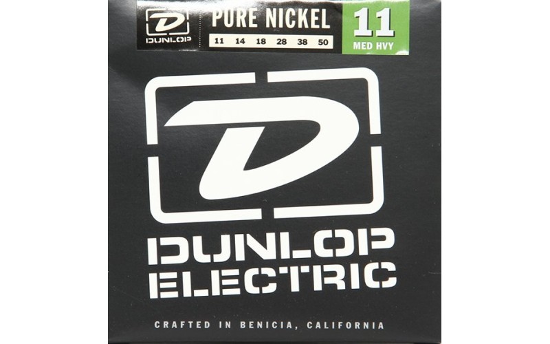 Dunlop DEK1150 Pure Nickel Комплект струн для электрогитары, никель, 11-50