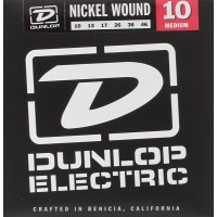 Dunlop DEN1046 - струны для электрогитары, никель, Medium, 10-46