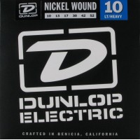 Dunlop DEN1052 - струны для электрогитары, никель, Light/Heavy, 10-52