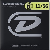 Dunlop DEN1156DB Performance+ Комплект струн для электрогитары, никелированные, Drop B, 11-56