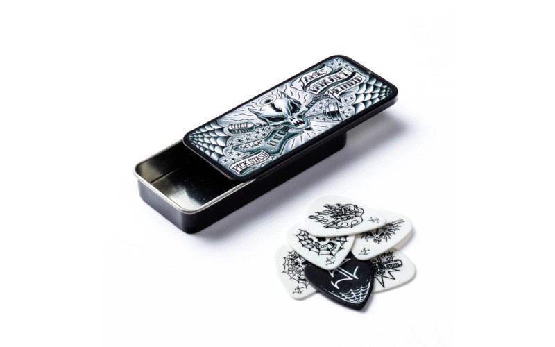 Dunlop JPH01T088 медиаторы James Hetfield (в уп. 6шт.)