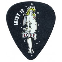 Dunlop L09R.73 Lucky 13 Love Girl Медиаторы 36 шт., толщина 0,73мм