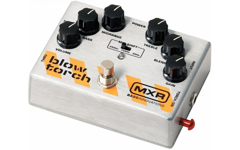 DUNLOP M181 MXR Blow Torch - педаль эффектов  для бас-гитары, драйв, дисторшн