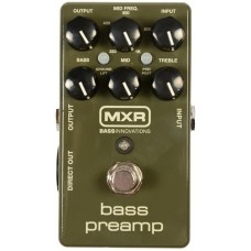 DUNLOP M81 Bass Preamp - педаль эффектов для бас-гитары, предусилитель