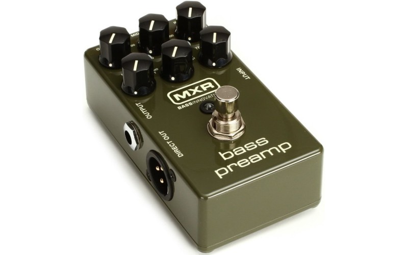 DUNLOP M81 Bass Preamp - педаль эффектов для бас-гитары, предусилитель