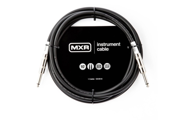 DUNLOP MXR DCIS10 Standard Instrument Cable - кабель инструментальный, 3 м