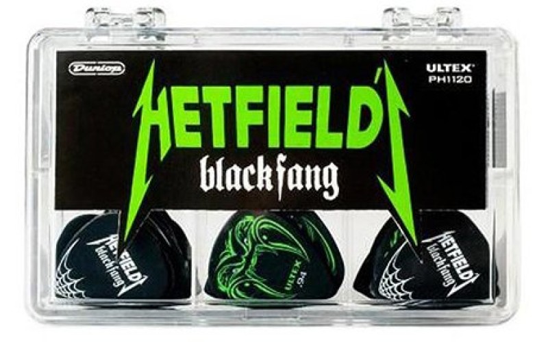 Dunlop PH1120 медиаторы James Hetfield Blackfang (в уп. 108шт.)