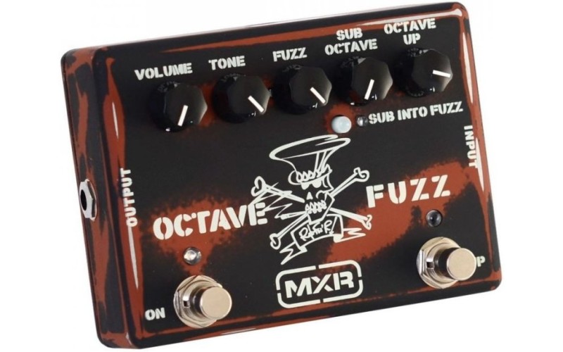 DUNLOP SF01 MXR Slash Octave Fuzz - педаль эффектов