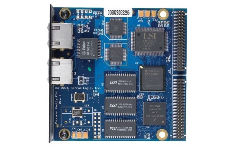 Dynacord CM-1 CobraNet модуль позволяет соединение устройств P64 в единую сеть