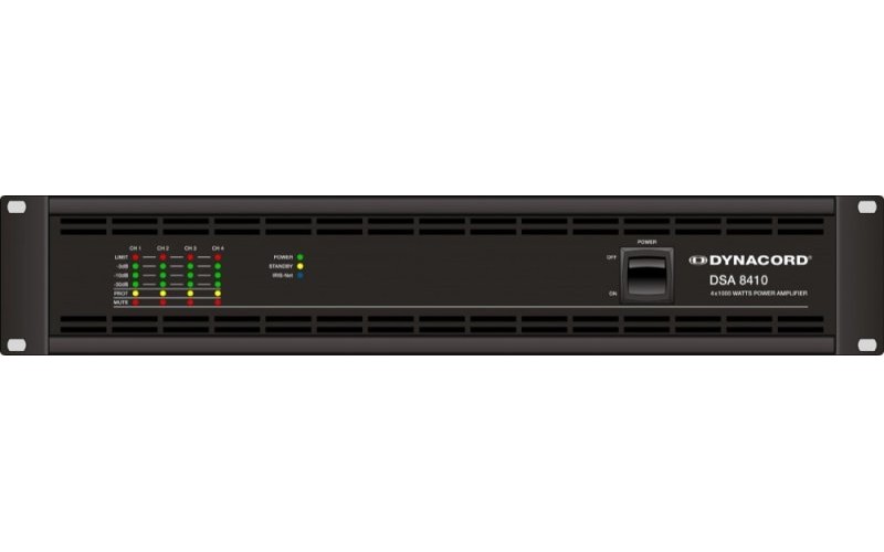 Dynacord DSA 8410 4-х канальный усилитель мощности класса D для инсталляций