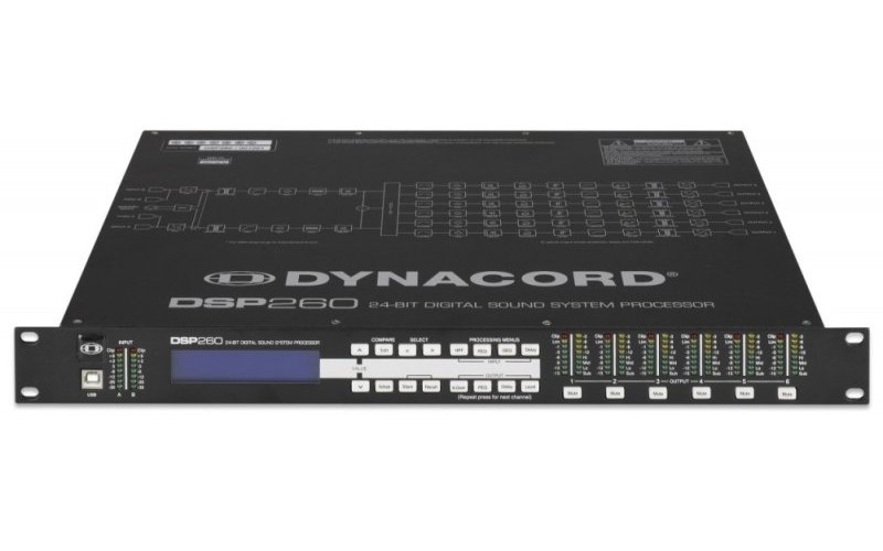 Dynacord DSP 260 цифровой процессор акустической cистемы