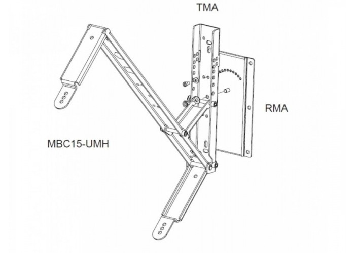 Dynacord MB C15 UMH Крепление-скоба для C 15.2