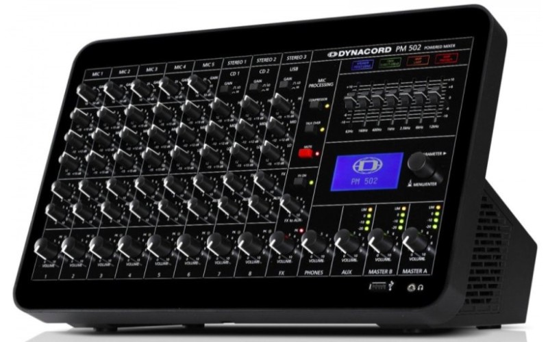 Dynacord PM 502 Активный микшерный пульт