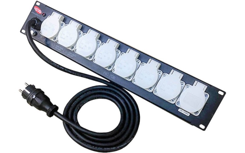 EDS RC708 Дистрибьютор питания, рэковый