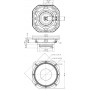 EIGHTEEN SOUND 10NDA610/8 - 10'' динамик СЧ, неодим, 8 Ом, 400 Вт AES, 103 дБ, 100...6100 Гц