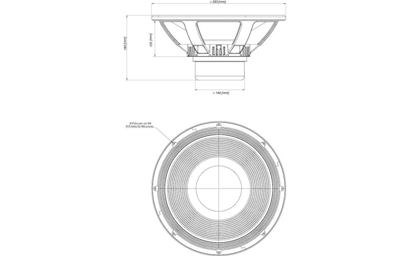 EIGHTEEN SOUND 15NLW9401/8 - 15
