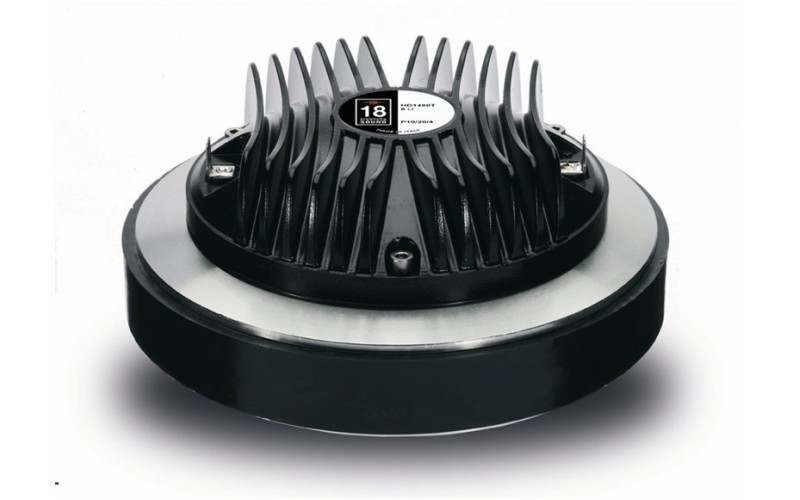 EIGHTEEN SOUND HD1480T - драйвер, 8 Ом, 100 Вт AES, 109dB, 500...20000 Гц, выход 1,4