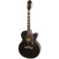 EPIPHONE EJ-200CE BLACK GLD - электроакустическая гитара