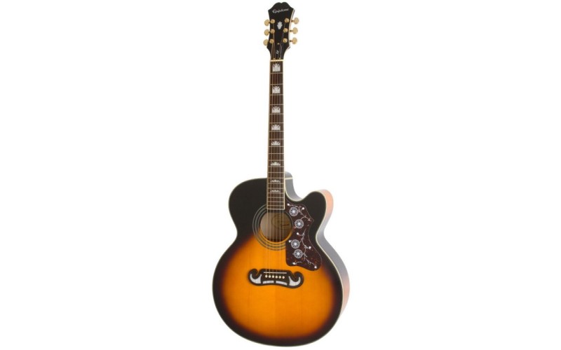 EPIPHONE EJ-200CE VINT. SUNBURST GLD - электроакустическая гитара