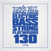 Ernie Ball 1713 струна для бас гитар. никель, Flat Wound калибр 130