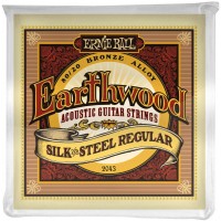 Ernie Ball 2043 струны для акустической гитары Silk & Steel Regular (13-17-26-34-46-56)