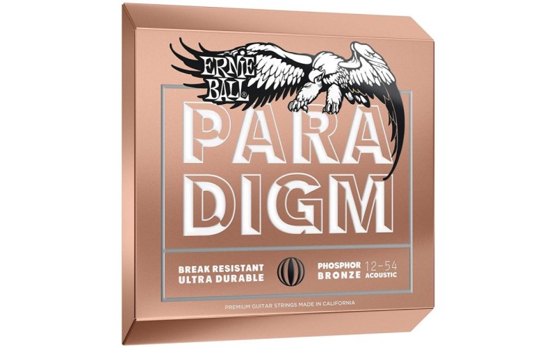 Ernie Ball 2076 струны для акустической гитары Paradigm (12, 16, 24w, 32, 44, 54)
