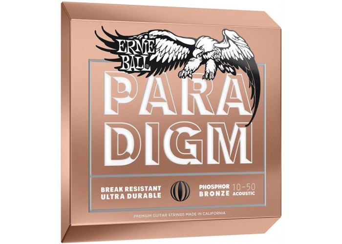 Ernie Ball 2080 струны для акустической гитары Paradigm (10-14-20-28-40-50)