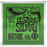 Ernie Ball 2230 струны для 12 струнной электрогитары Nickel Slinky 12