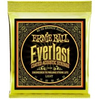 Ernie Ball 2558 струны для акустической гитары Everlast 80/20 Bronze Light (11-15-22w-30-42-52)