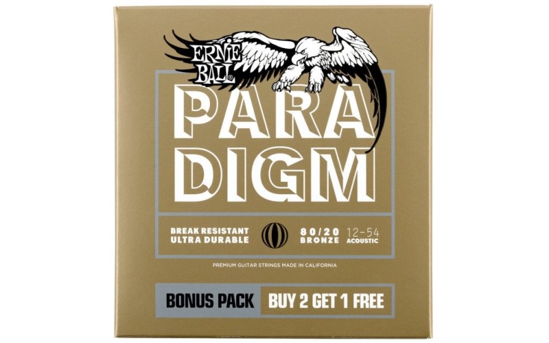 Ernie Ball 3313 набор из 3х комплектов 12-54 Bronze/Phosphorl/Aluminum