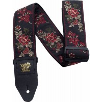 ERNIE BALL 4142 Jacquard Red Rose Ремень для гитары