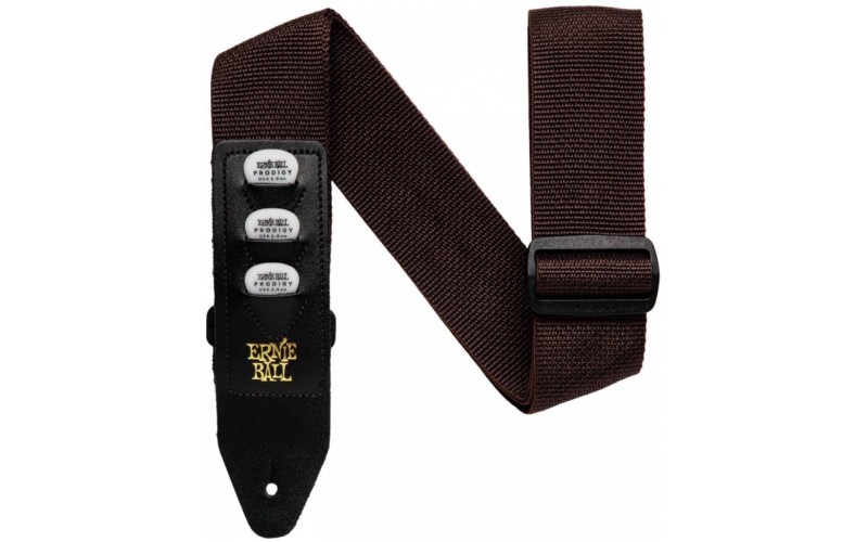 ERNIE BALL 4250 PickHolder Brown Ремень для гитары