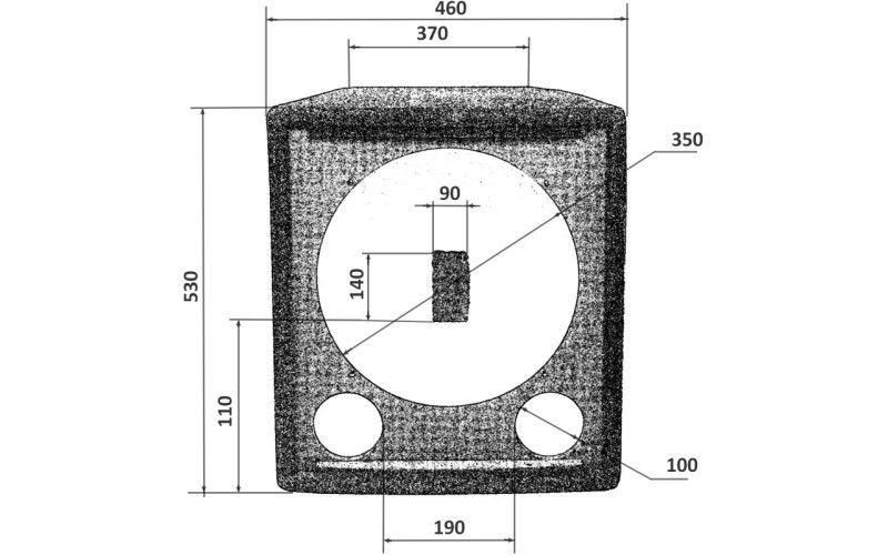ES-ACOUSTIC ES115SP-K - корпус акустической системы под динамик 15